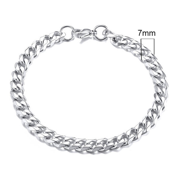 Vnox Men's Stainless Steel Bracelet