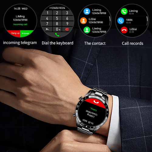 Smartwatch Full Circle Touch Screen Waterproof